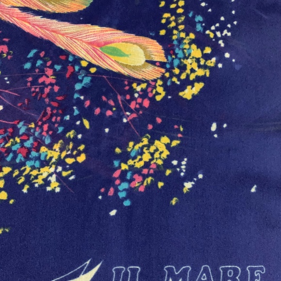 Hip Scarf Swimsuit Cover up, Wrap by IL MARE 59 x 50 NWOT - Picture 4 of 8